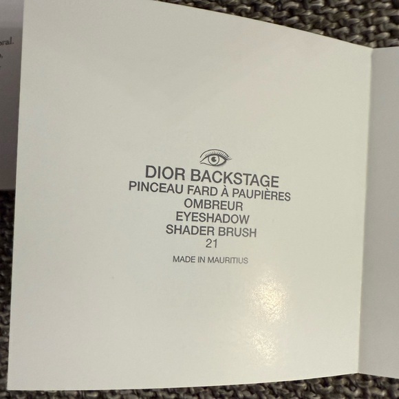 Dior Backstage Makeup Brush Travel Case Luxury Gift New Authentic - Picture 10 of 17
